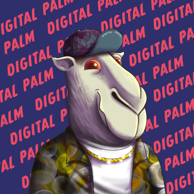 Digital Palm Camels #594