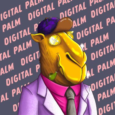 Digital Palm Camels #431
