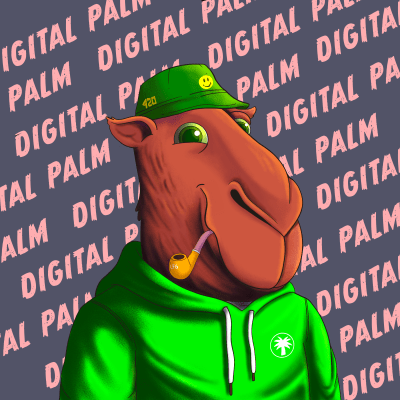 Digital Palm Camels #42