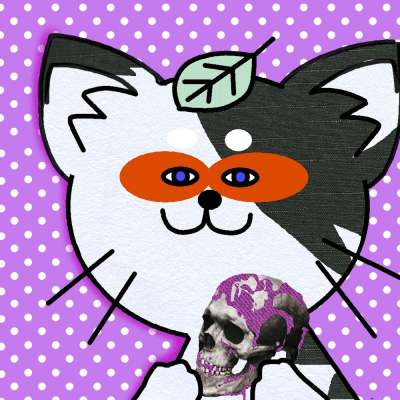 X-34 skull cat