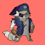 xRaccoon #00055
