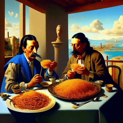 Dalí &amp; Picasso Food Art #8004