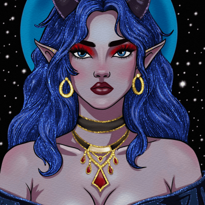 The Crimson-Crowned Moonhorn