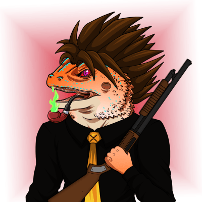 XBeards suited and booted NFT collection #1455