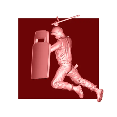 Pixel Army Soldier #3349