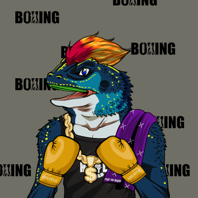 Boxing Beardies #747