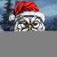 #123 Santa Owl | Stern Owls - SOW