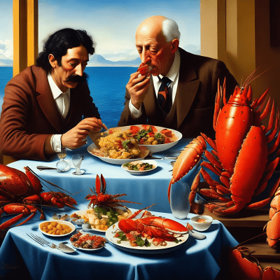 Dalí &amp; Picasso Food Art #8030