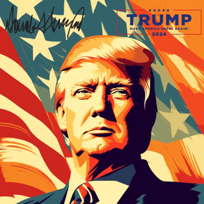 Donald M.A.G.A.Q Common # 48