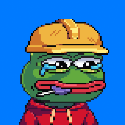 Pixel Pepe Degen Club #8077