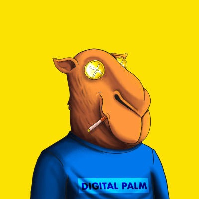 Digital Palm Camels #129