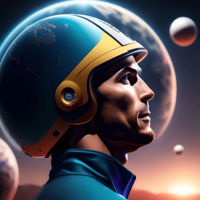 Ronaldo on NFTPLANETARIUM #036