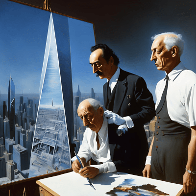 Dalí and Picasso in NewYork #019