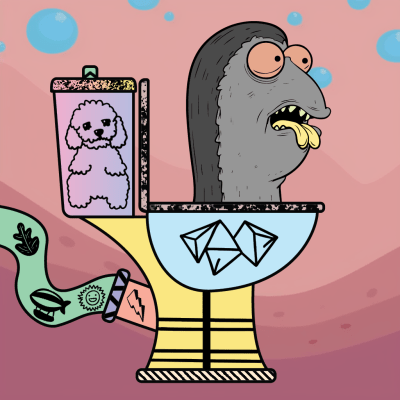 Toilet Monster #1605