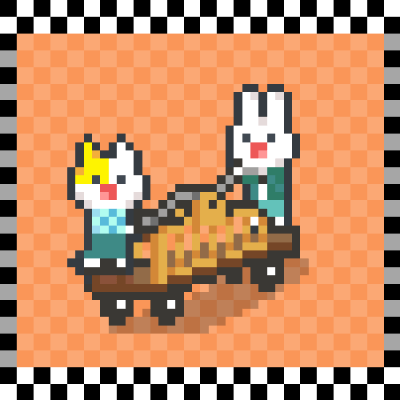 #023 Kitty and Bunny 