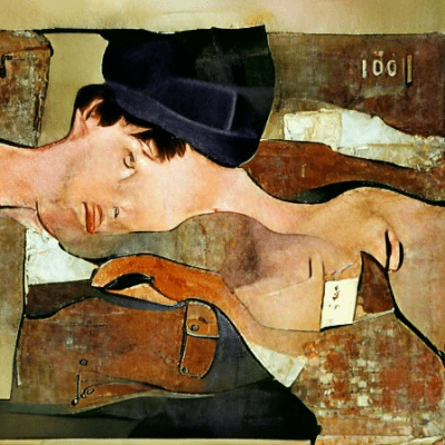 Nu couché — Amedeo Modigliani A.I. #021