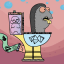 Toilet Monster #1605