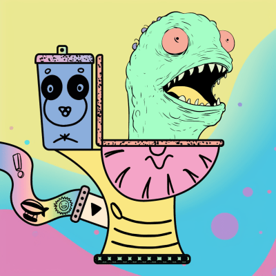 Toilet Monster #6226