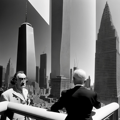 Dalí and Picasso in NewYork #020