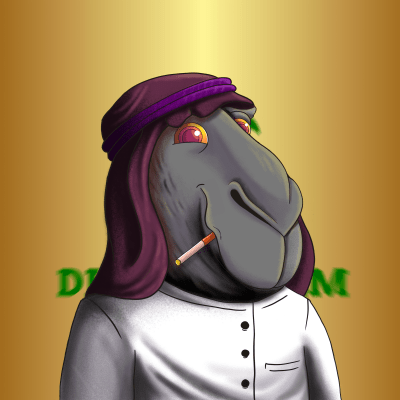 Digital Palm Camels #965