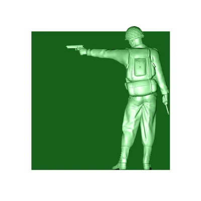Pixel Army Soldier #663