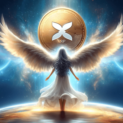 Angelic Presence with XRP Radiance