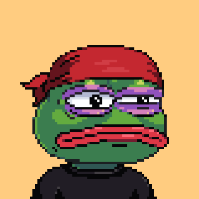 Pixel Pepe Degen Club #4992