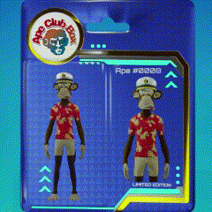 #Ape Captain 3D Doll
