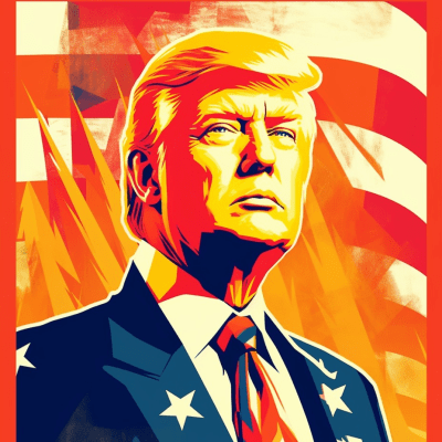 Donald M.A.G.A.Q Common # 69