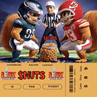 $Nuts Super Bowl Squares