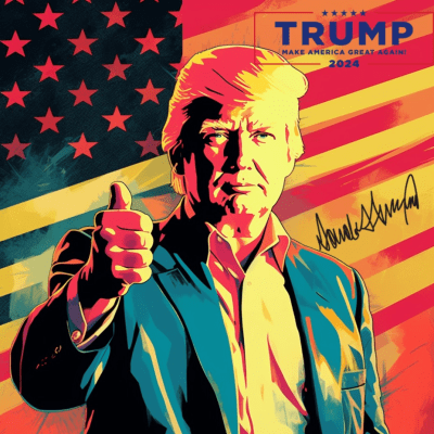 Donald M.A.G.A.Q Common # 68