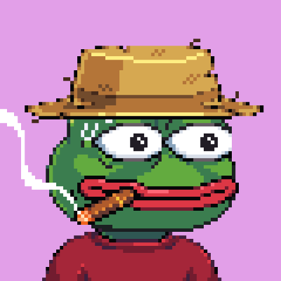 Pixel Pepe Degen Club #2546